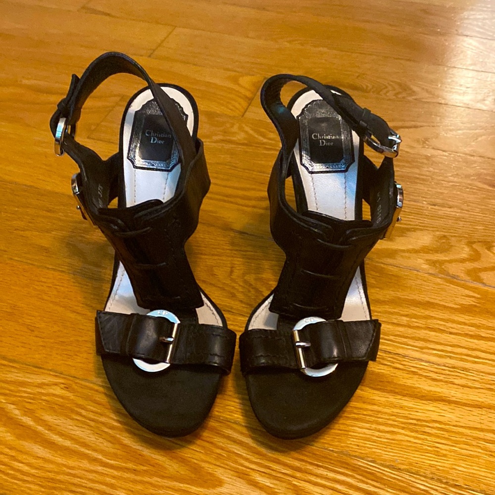 Christian Dior strappy sandals